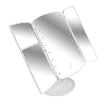 Espelho LED Glam Pro 360º com Aumento e Luz Ajustável + ENVIO GRÁTIS