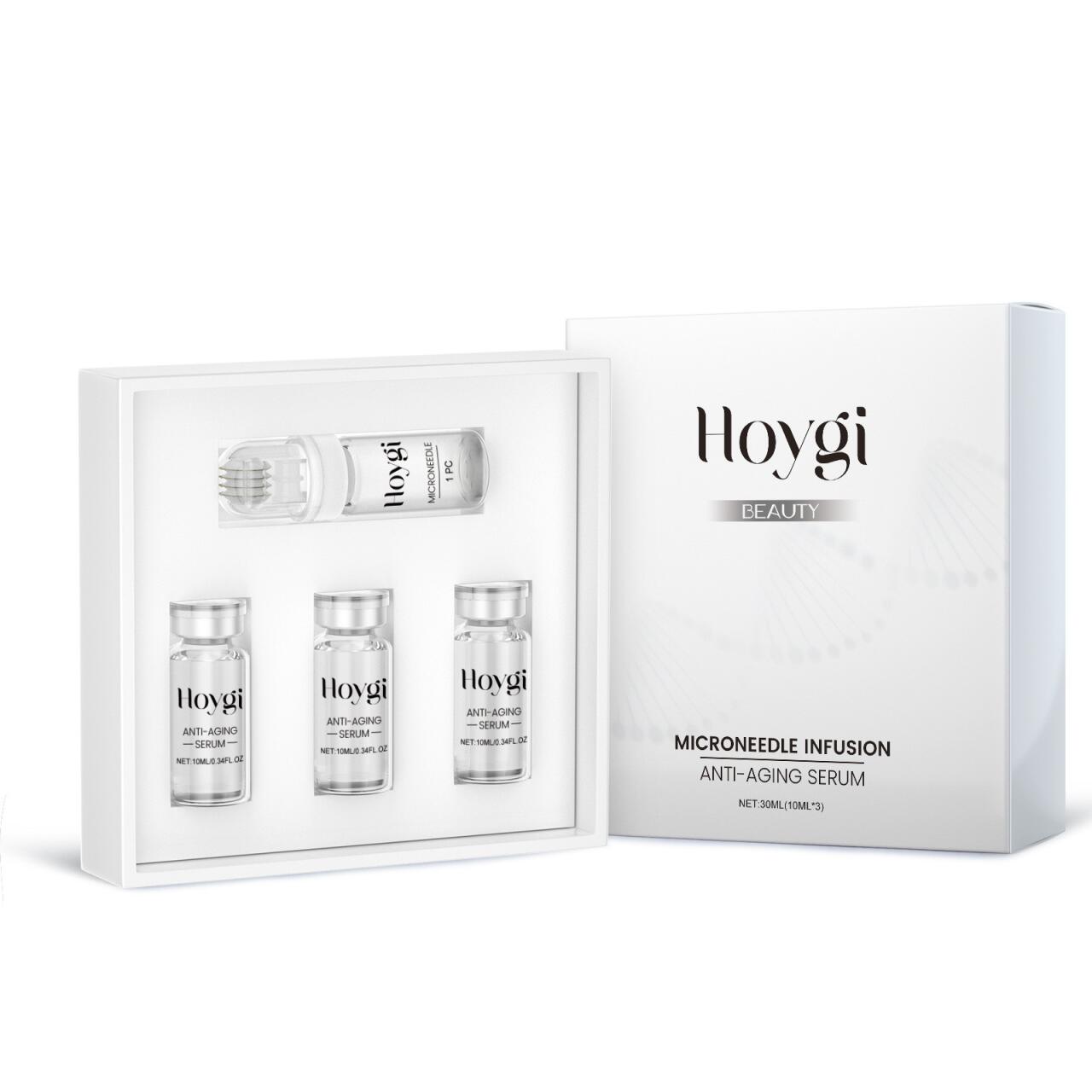 Conjunto de Sérum Antienvelhecimento com Microagulhas 3x10 ml HOYGI
