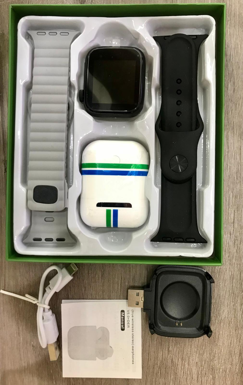 Smartwatch Multifuncional + AirPods Gratis