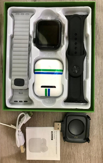 Smartwatch Multifuncional + AirPods Gratis
