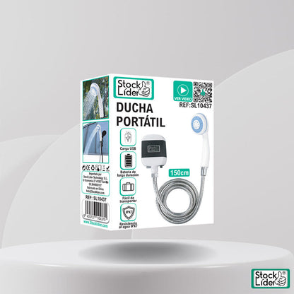 Ducha Portátil Recarregável com Bomba Elétrica e Filtro de Água + ENVIO GRATIS